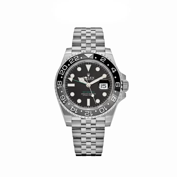 Rolex GMT-Master II 126710GRNR 'Bruce Wayne' Stainless Steel Black Dial Jubilee (2024) - 图片 1