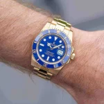 Rolex Submariner 116618LN-0003 40mm 18K Yellow Gold Oyster Bracelet Automatic Blue Dial - 图片 3