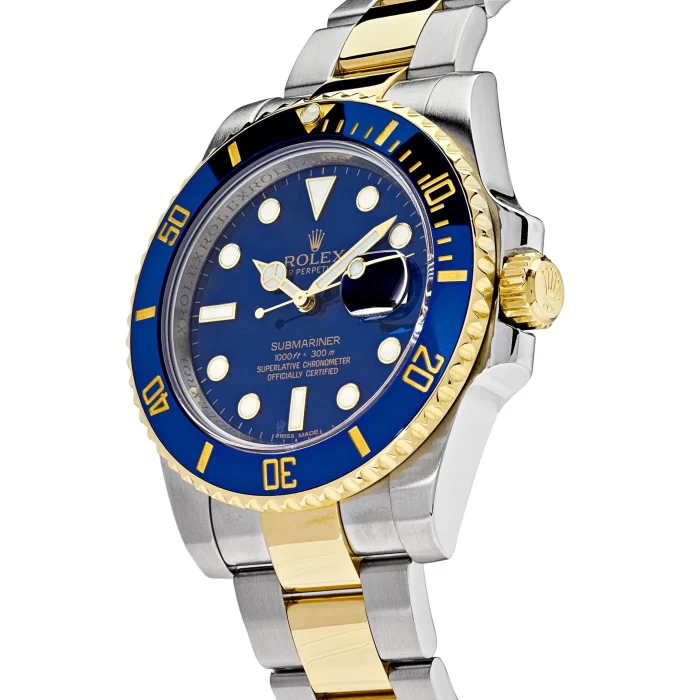 Rolex Submariner Date 116613LB Stainless Steel Yellow Gold Blue Dial - 图片 4