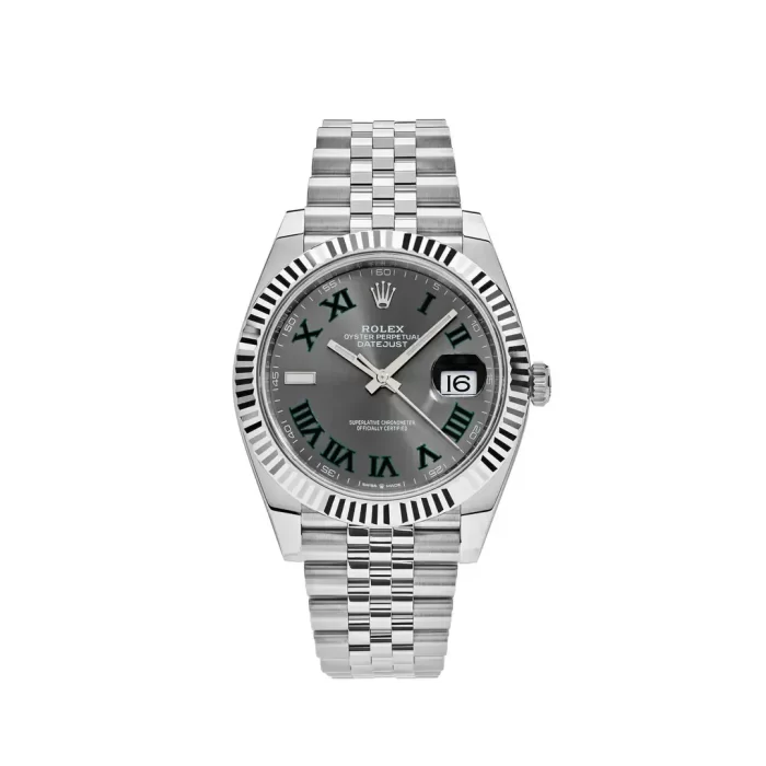 Rolex Datejust 126334-0022 'Wimbledon' Stainless Steel Slate Dial Jubilee (2023) - 图片 4