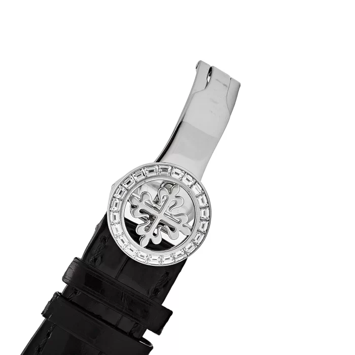 Patek Philippe Grand Complications 5271P-001 Perpetual Calendar Platinum Black Dial Baguette Bezel - 图片 3
