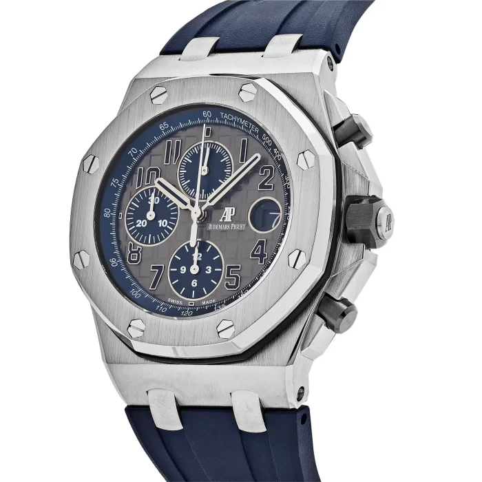 Audemars Piguet Royal Oak Offshore 26474TI.OO.1000TI.01 Chronograph 'QEII Cup' Titanium Grey Dial Limited Edition (2019) - 图片 3