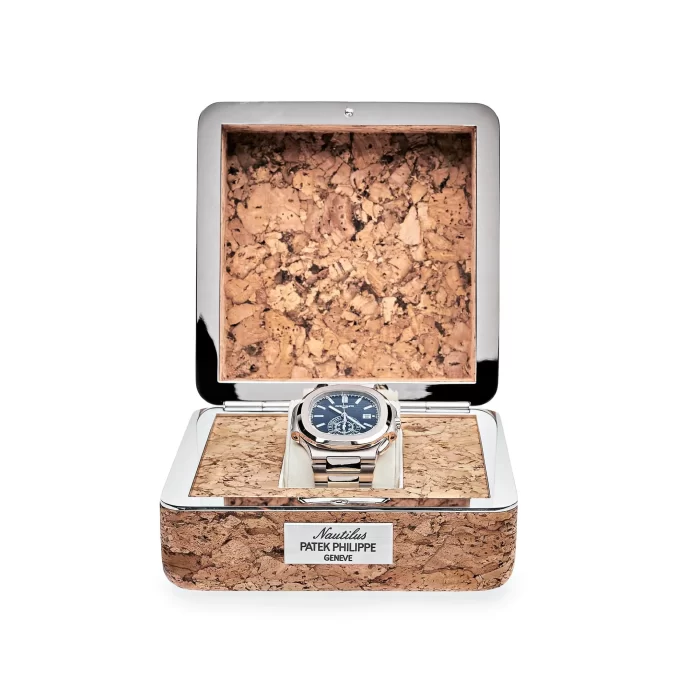 Patek Philippe Nautilus 5976/1G-001 '40th Anniversary' Chronograph White Gold Blue Diamond Dial Limited Edition - 图片 5