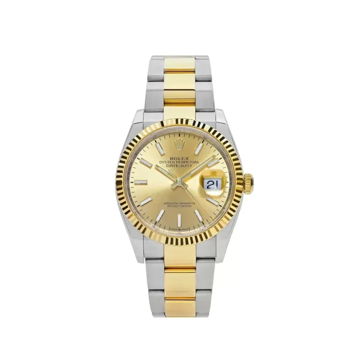 Rolex Datejust 126233-0016 Two-Toned Yellow Gold Stainless Steel Champagne Dial (2023) - 图片 3