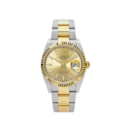 Rolex Datejust 126233-0016 Two-Toned Yellow Gold Stainless Steel Champagne Dial (2023)