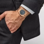 Audemars Piguet Royal Oak 15202OR.OO.1240OR.01 'Jumbo' Extra-Thin Rose Gold Blue Dial - 图片 7