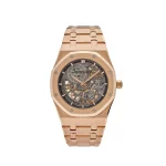 Audemars Piguet Royal Oak 16204OR.OO.1240OR.03 Openworked 'Jumbo' Extra-Thin Rose Gold