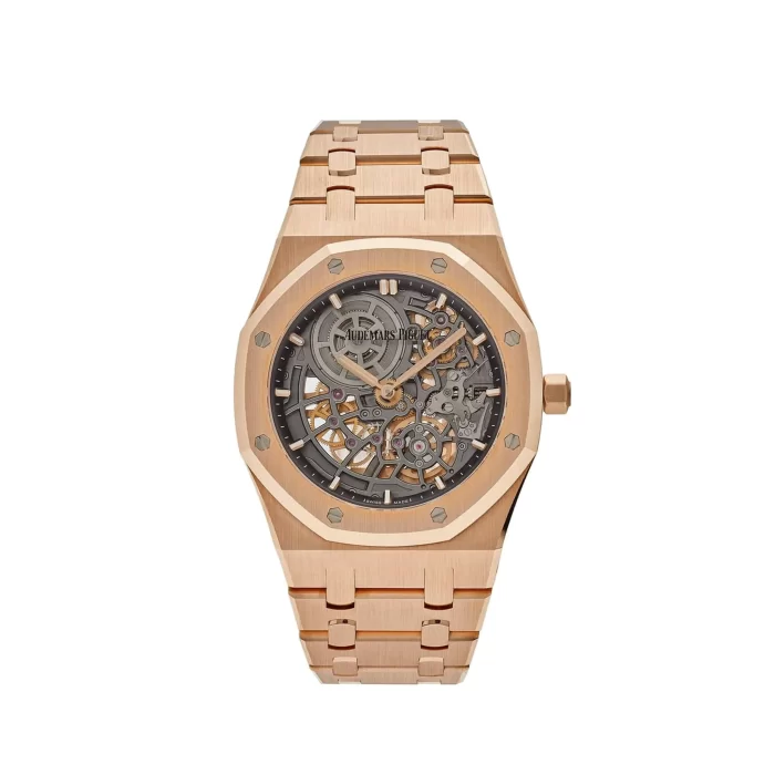 Audemars Piguet Royal Oak 16204OR.OO.1240OR.03 Openworked 'Jumbo' Extra-Thin Rose Gold - 图片 1