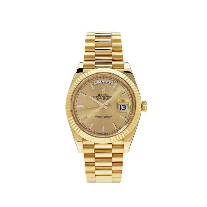 Rolex Day-Date 40 Yellow Gold Champagne Dial 228238 - Image 1