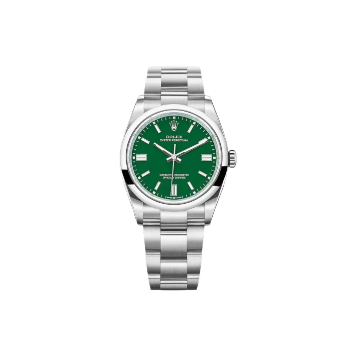 Rolex Oyster Perpetual 277200 Stainless Steel Green Dial - 图片 1