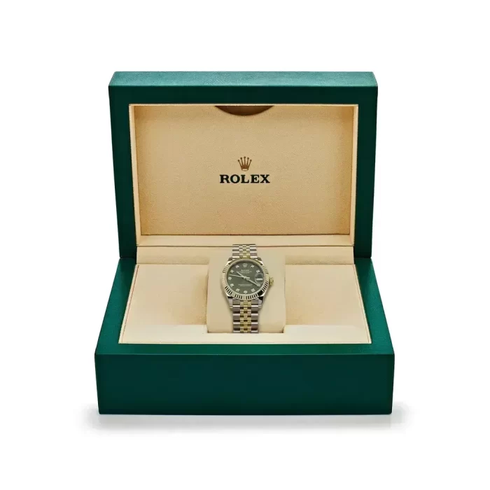 Rolex Datejust 278273-0030 Yellow Gold Stainless Steel Green Dial (2023) - 图片 5