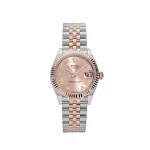 Rolex Datejust 278271 Rose Gold Stainless Steel Roman Pink Dial Jubilee