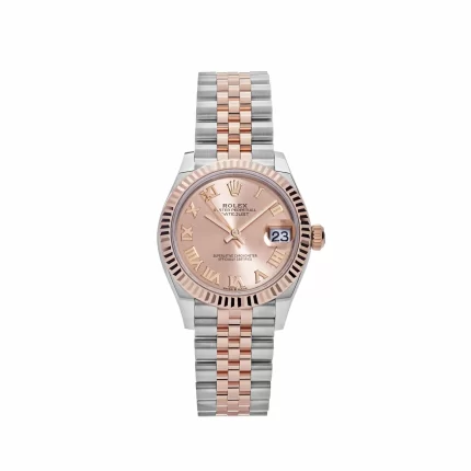 Rolex Datejust 278271 Rose Gold Stainless Steel Roman Pink Dial Jubilee