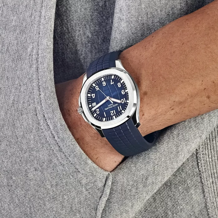 Patek Philippe Aquanaut 5168G-001 White Gold Blue Dial - 图片 2