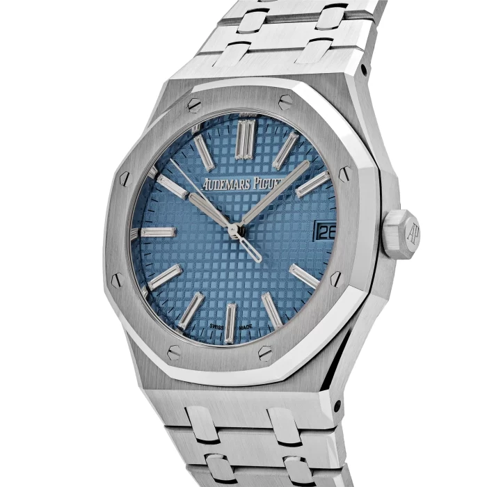 Audemars Piguet Royal Oak Selfwinding 15510BC.OO.1320BC.01 White Gold Blue Dial Limited Edition - 图片 3