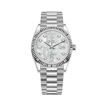 Rolex Day-Date 128239 White Gold MOP Diamond Dial - 图片 2