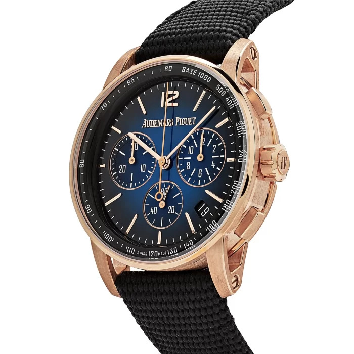 Audemars Piguet Code 11.59 26393OR.OO.A002KB.03 Selfwinding Chronograph Rose Gold Blue Dial (2022) - 图片 4