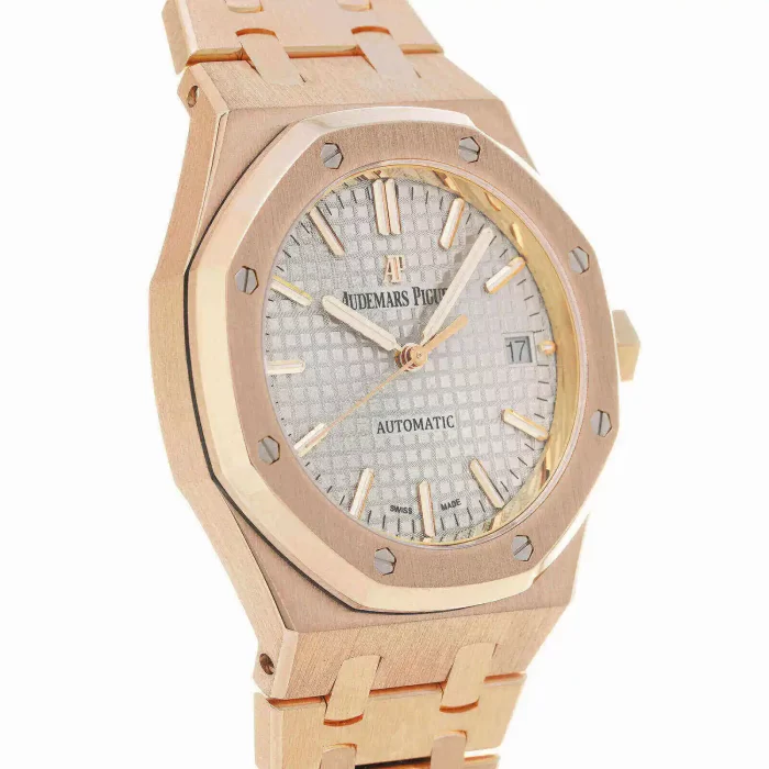 Audemars Piguet Oak Selfwinding Grey dial, 37mm, 18k Rose gold, 15450OR.OO.1256OR.01 - 图片 4