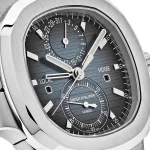 Patek Philippe Nautilus 5990/1A-011 'Travel Time' Flyback Chronograph Stainless Steel Blue Dial (2024) - 图片 5
