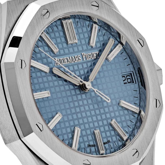 Audemars Piguet Royal Oak Selfwinding 15510BC.OO.1320BC.01 White Gold Blue Dial Limited Edition - 图片 4