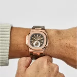 Patek Philippe Nautilus 5980R-001 'Tiffany & Co' Chronograph Date Rose Gold (2022) - 图片 2