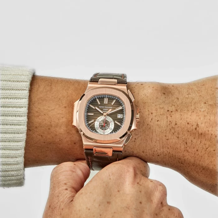 Patek Philippe Nautilus 5980R-001 'Tiffany & Co' Chronograph Date Rose Gold (2022) - 图片 2