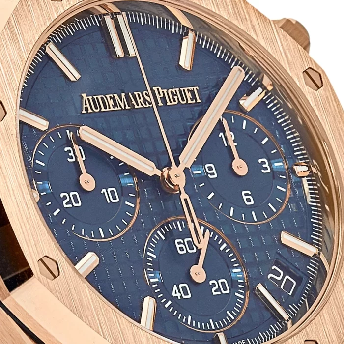 Audemars Piguet Royal Oak 26240OR.OO.D315CR.01 Chronograph '50th Anniversary' Rose Gold Blue Dial (2022) - 图片 5