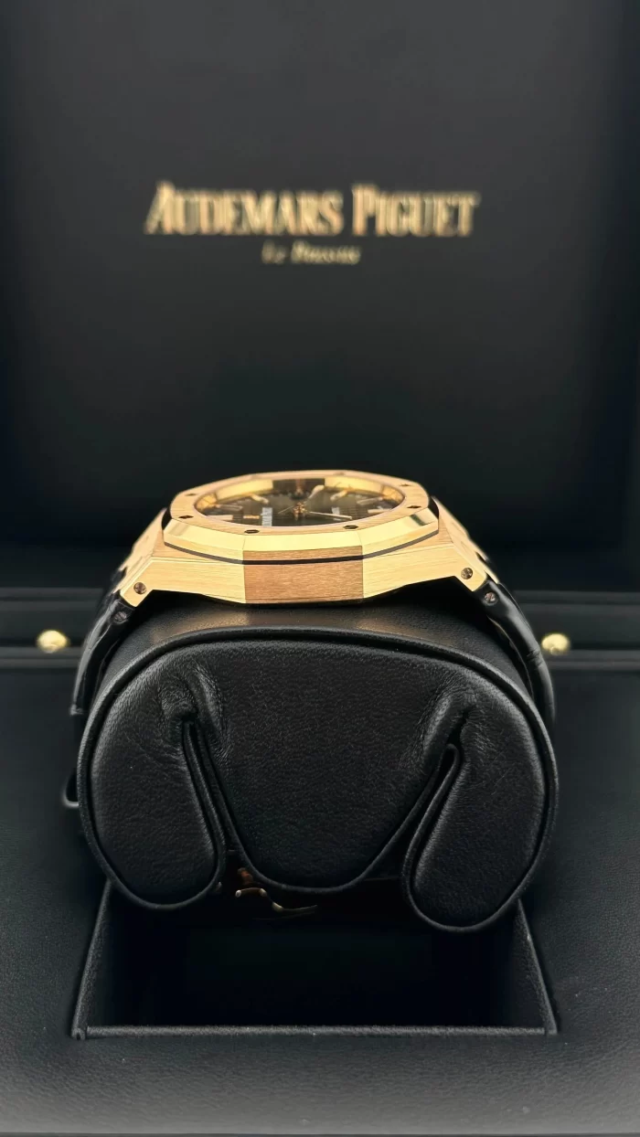 Audemars Piguet Royal Oak 26320OR.OO.D002CR.01 Selfwinding Chronograph Rose Gold Black Dial - 图片 6
