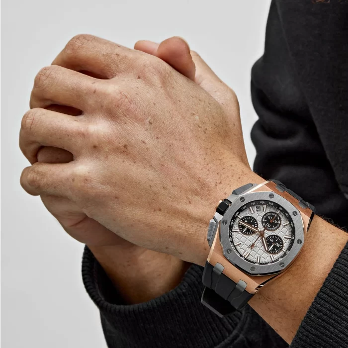 Audemars Piguet Royal Oak Offshore 26420OI.OO.A015VE.01 Chronograph Rose Gold Grey Dial - 图片 6