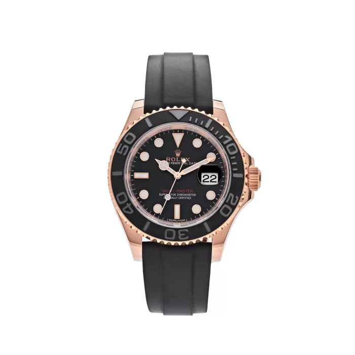 Rolex Yacht-Master 116655 Rose Gold Black Dial - 图片 1