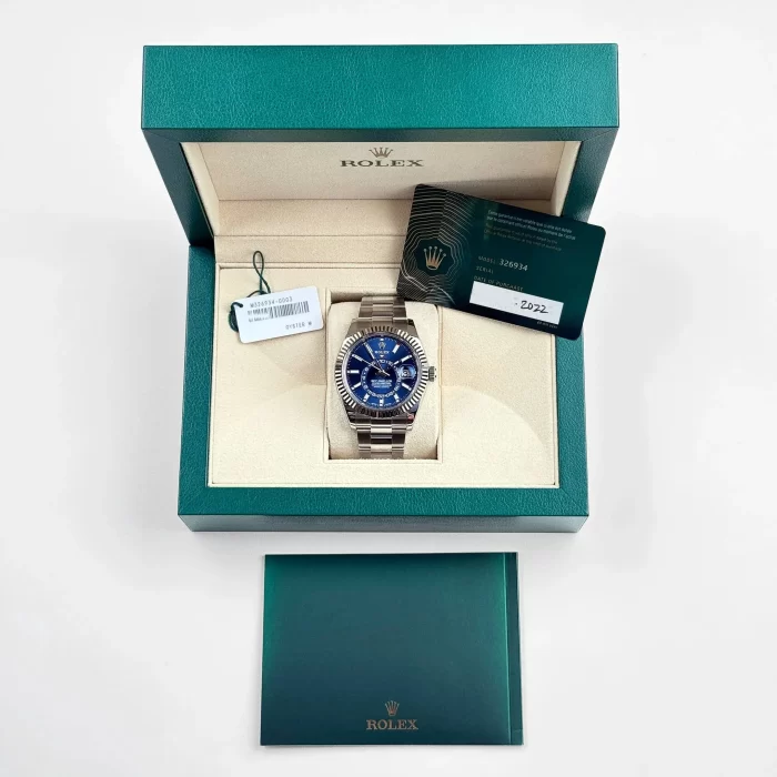 Rolex Sky-Dweller 326934 Stainless Steel Blue Dial (2023) - 图片 7