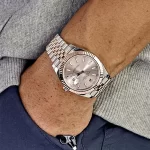 Rolex Datejust 126331 Rose Gold Stainless Steel Sundust Dial Jubilee - 图片 2