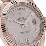 Rolex Day-Date 228235 Rose Gold Sundust Roman Dial - Image 3