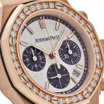 Audemars Piguet Royal Oak Offshore 26231OR.ZZ.D003CA.01 'Ladies' Rose Gold Diamond Bezel Silver Dial - 图片 4