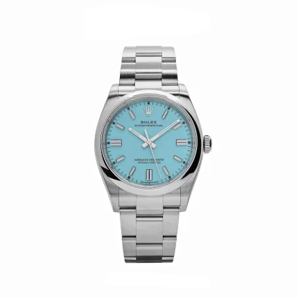 Rolex Oyster Perpetual 126000 Stainless Steel Baby Blue Dial