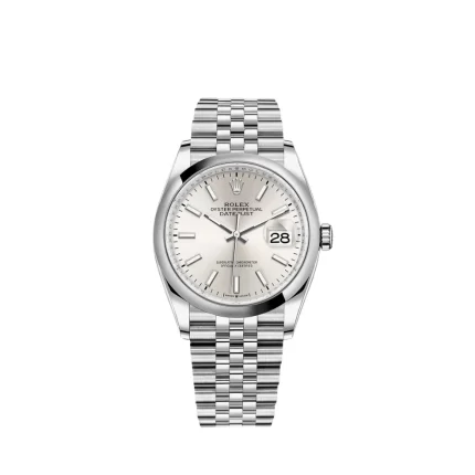 Rolex Datejust 126200 Stainless Steel Silver Dial Jubilee
