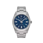 Rolex Oyster Perpetual 124300 Stainless Steel Bright Blue Dial