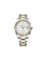Rolex Datejust 126333 Yellow Gold Stainless Steel White Dial