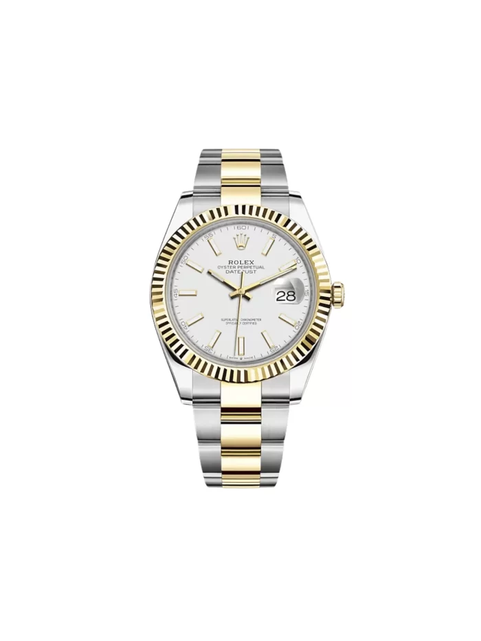 Rolex Datejust 126333 Yellow Gold Stainless Steel White Dial - 图片 1
