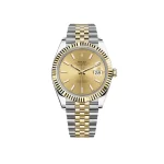 Rolex Datejust 126333 Yellow Gold Stainless Steel Champagne Dial Jubilee (2022)
