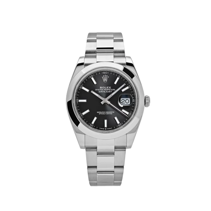 Rolex Datejust 126300 Stainless Steel Black Dial Oyster - 图片 1