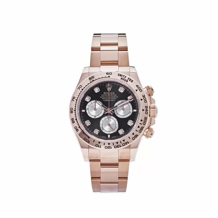 Rolex Daytona 126505 Rose Gold Black Diamond Dial - 图片 1