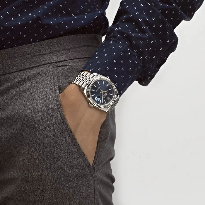 Rolex Datejust 126334 Stainless Steel Fluted Motif Blue Dial Jubilee (2023) - 图片 4