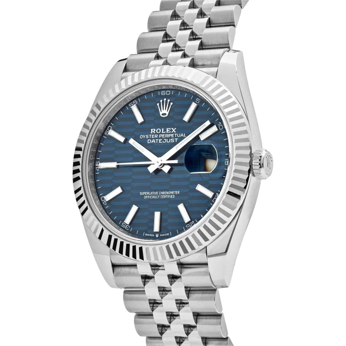 Rolex Datejust 126334 Stainless Steel Fluted Motif Blue Dial Jubilee (2023) - 图片 2