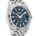 Rolex Datejust 126334 Stainless Steel Fluted Motif Blue Dial Jubilee (2023) - 图片 3