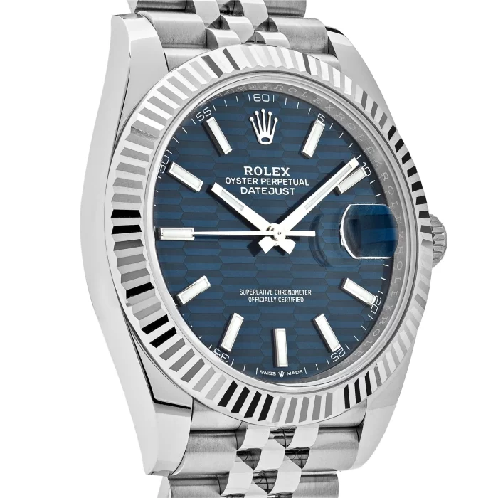 Rolex Datejust 126334 Stainless Steel Fluted Motif Blue Dial Jubilee (2023) - 图片 3