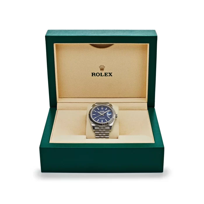 Rolex Datejust 126334 Stainless Steel Fluted Motif Blue Dial Jubilee (2023) - 图片 6