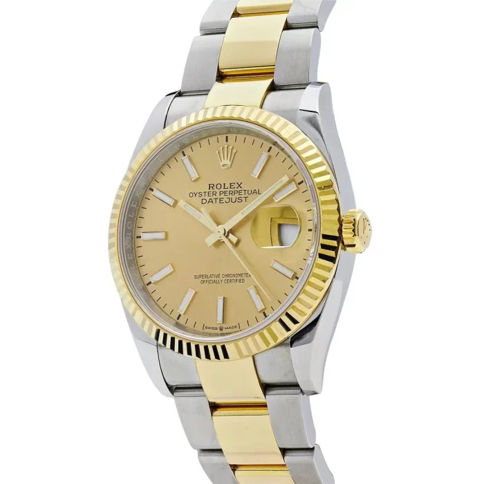 Rolex Datejust 126333 Stainless Steel Yellow Gold Champagne Dial - 图片 2
