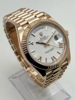 Rolex Day-Date 228235 Rose Gold White Roman Dial - 图片 4