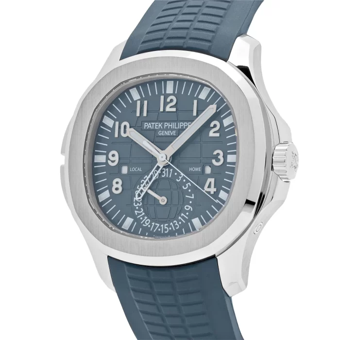 Patek Philippe Aquanaut 5164G-001 'Travel Time' White Gold Blue-Gray Dial - 图片 4